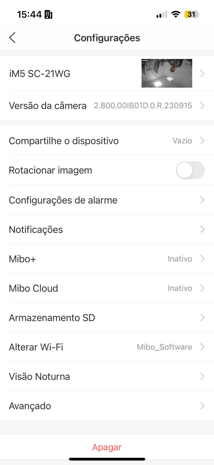 Configurações