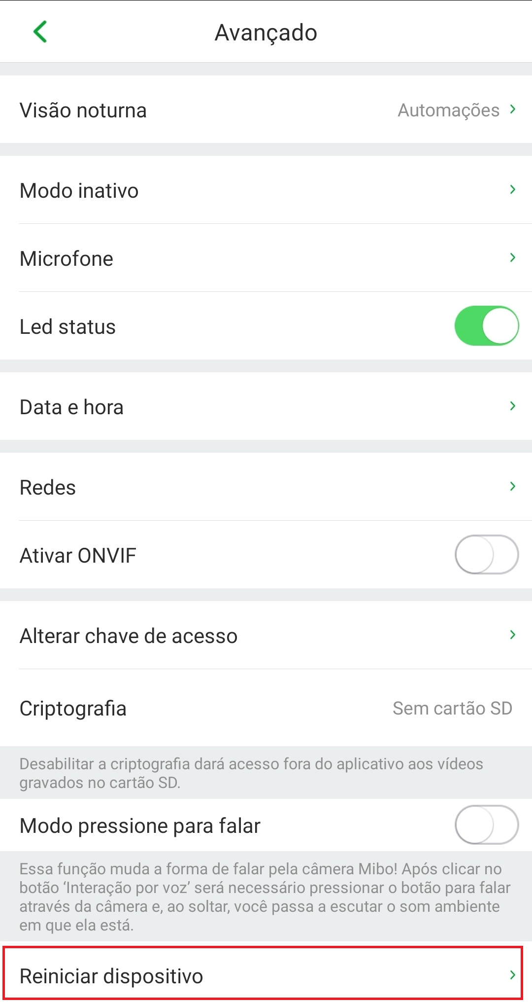 Reiniciar