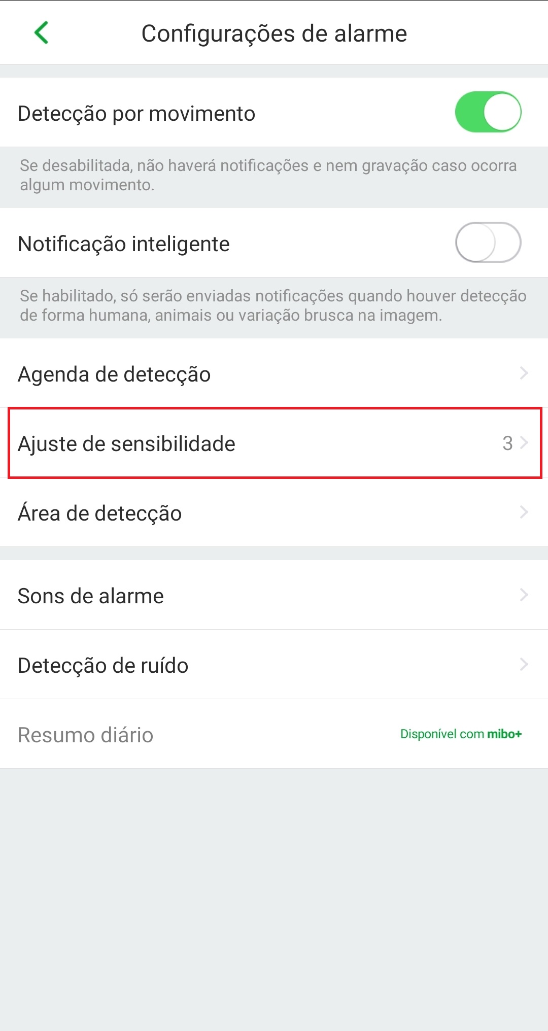 Sensibilidade