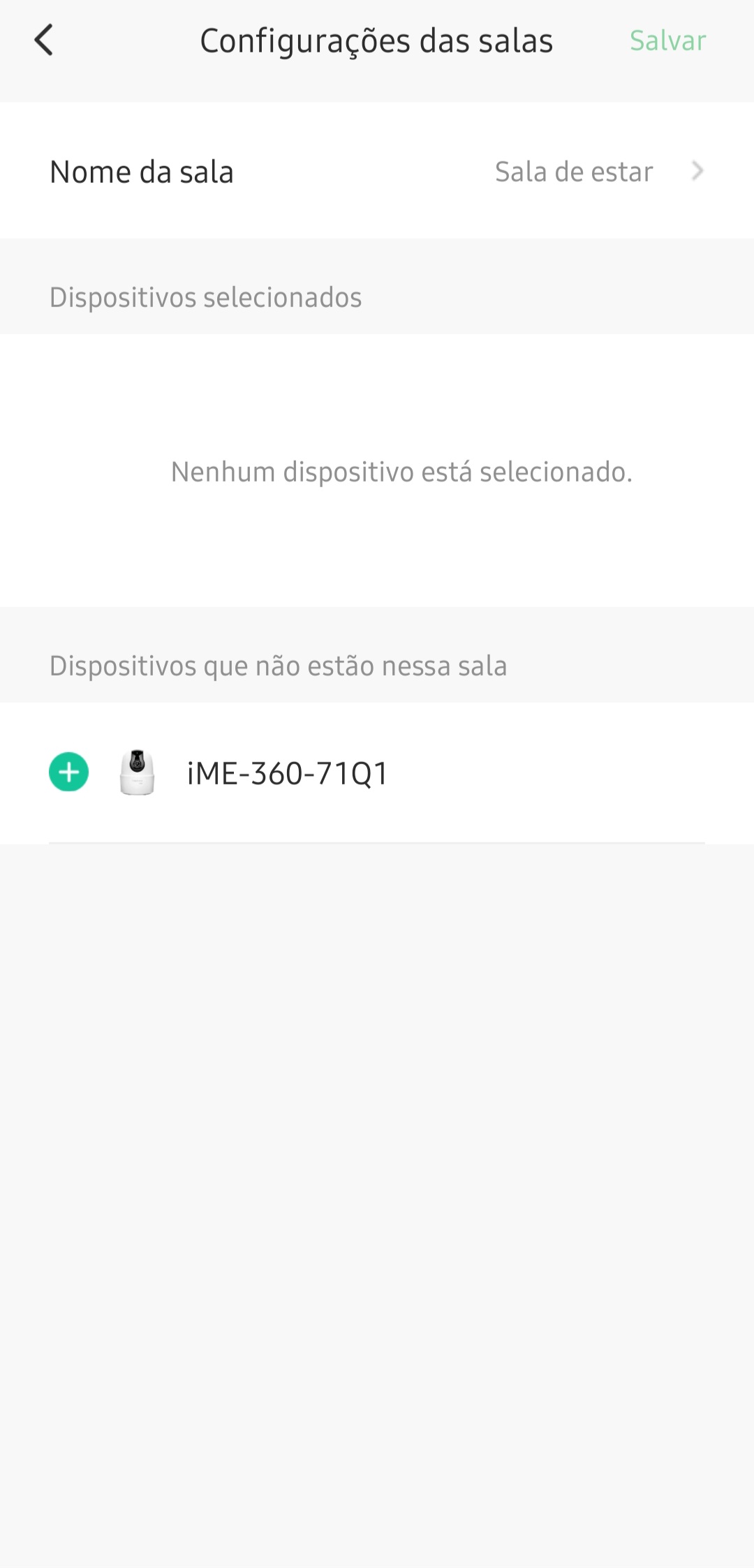 Seleionar dispositivo