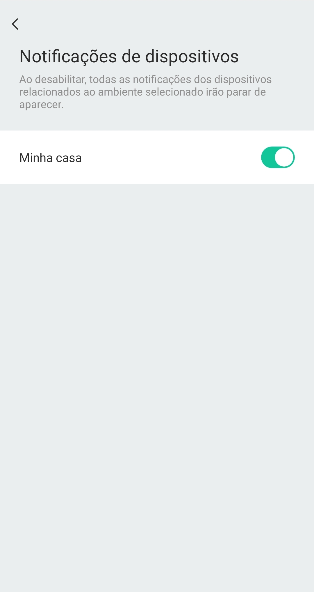 Notificações de Dispositivos