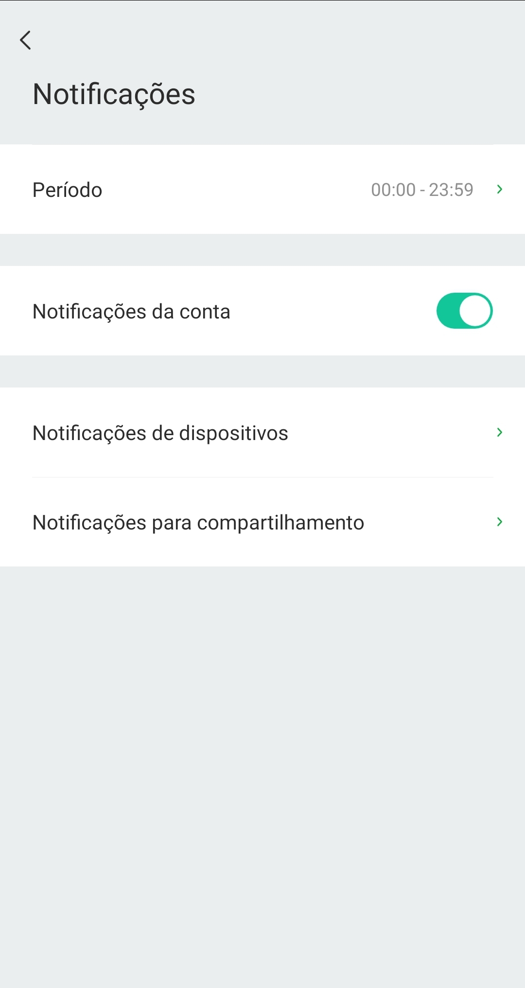 Notificações