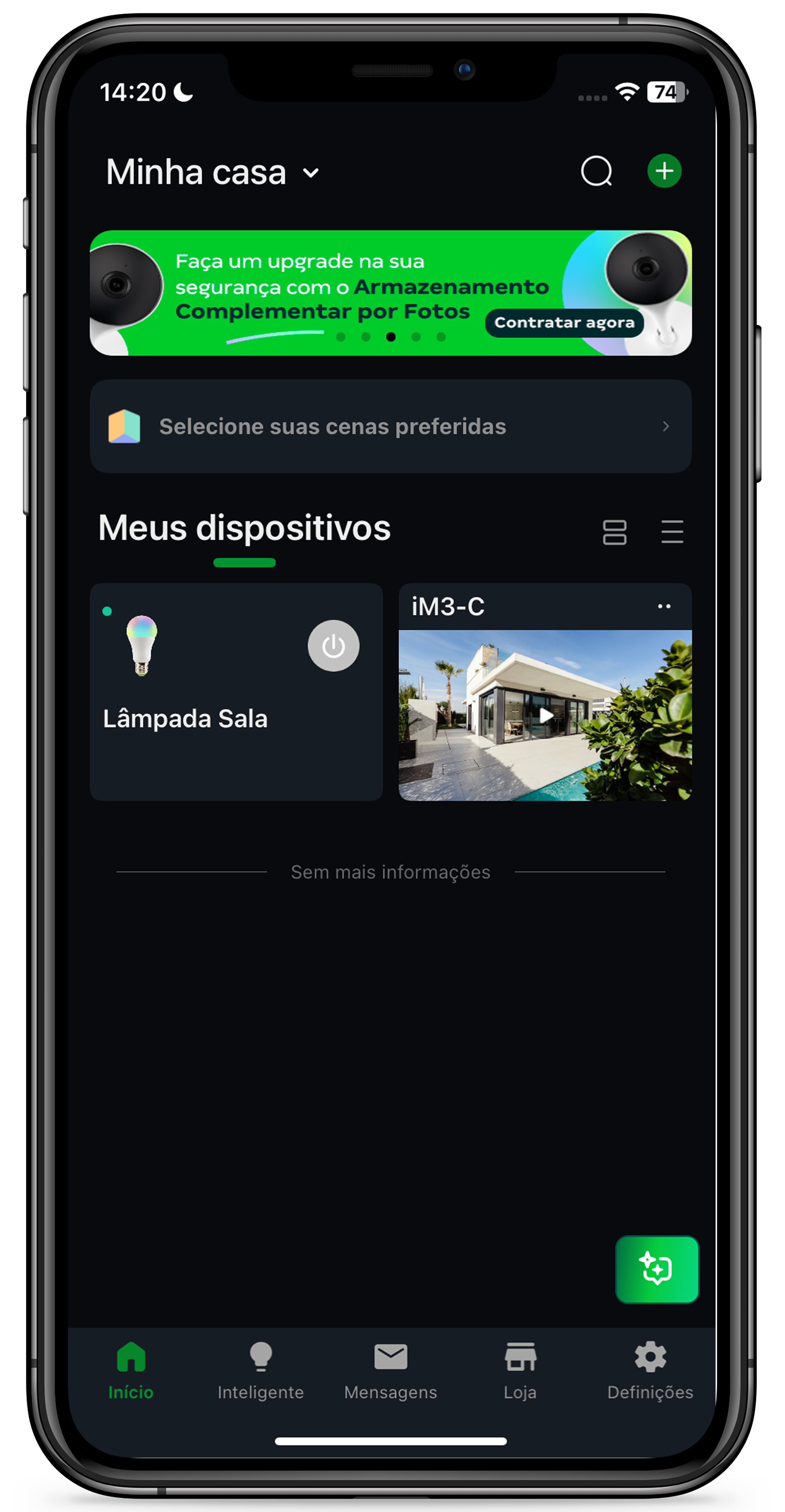 Menu principal