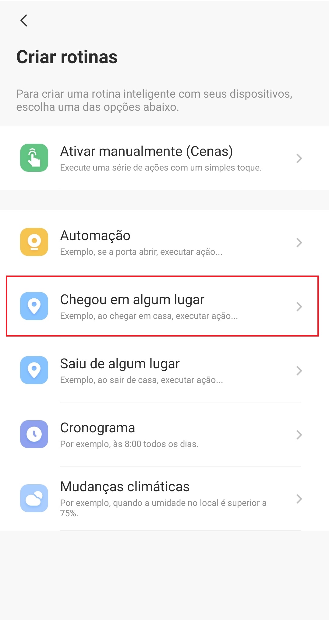 Chegou em Algum Lugar